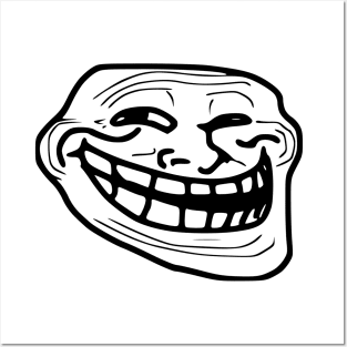 Troll Face Meme Posters and Art